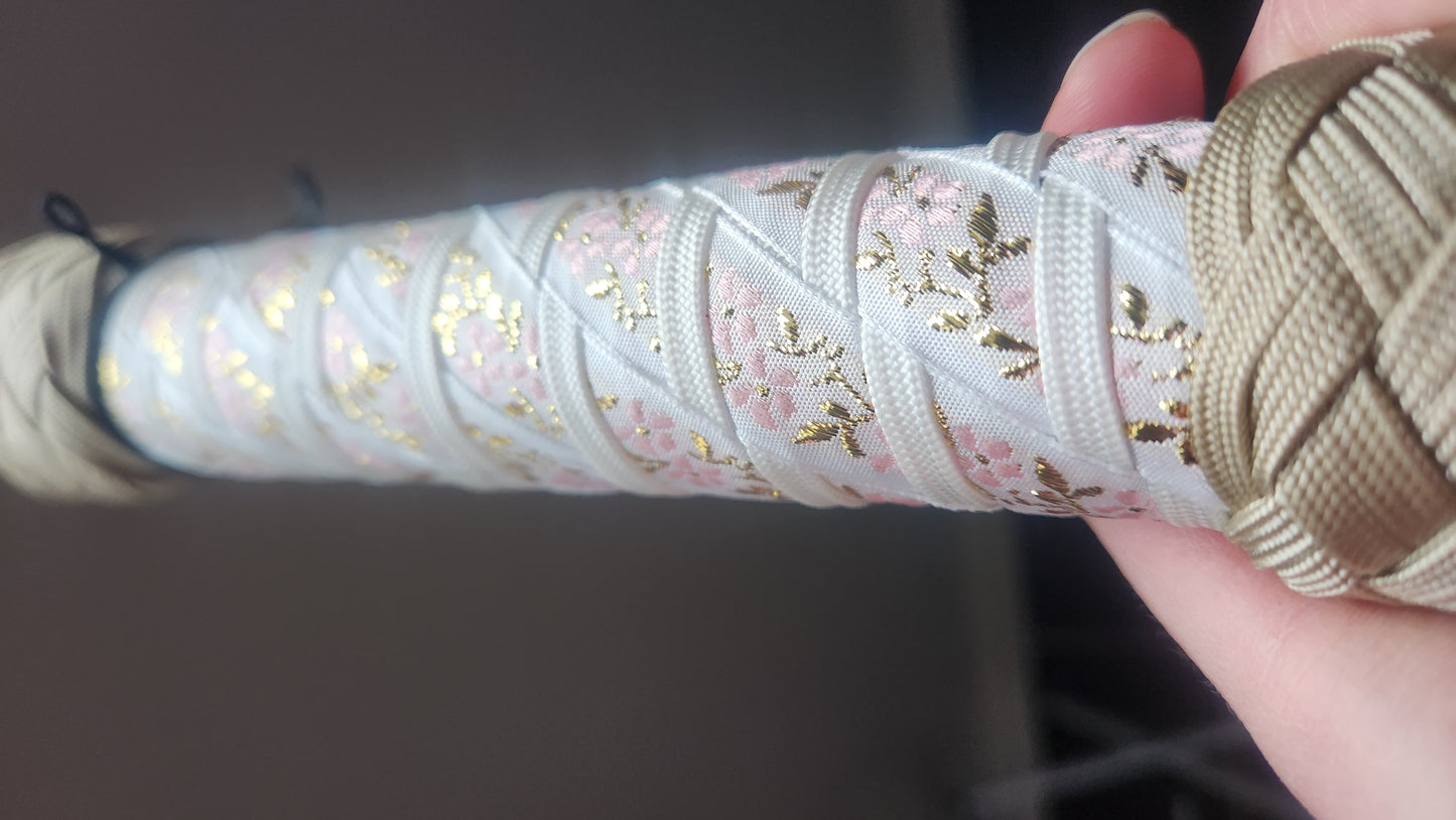 The Walloper - White with Ribbon Handle