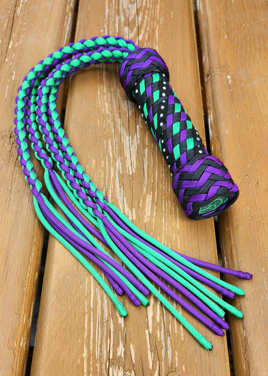 Braided BB Tips - Purple/Green 😈💚