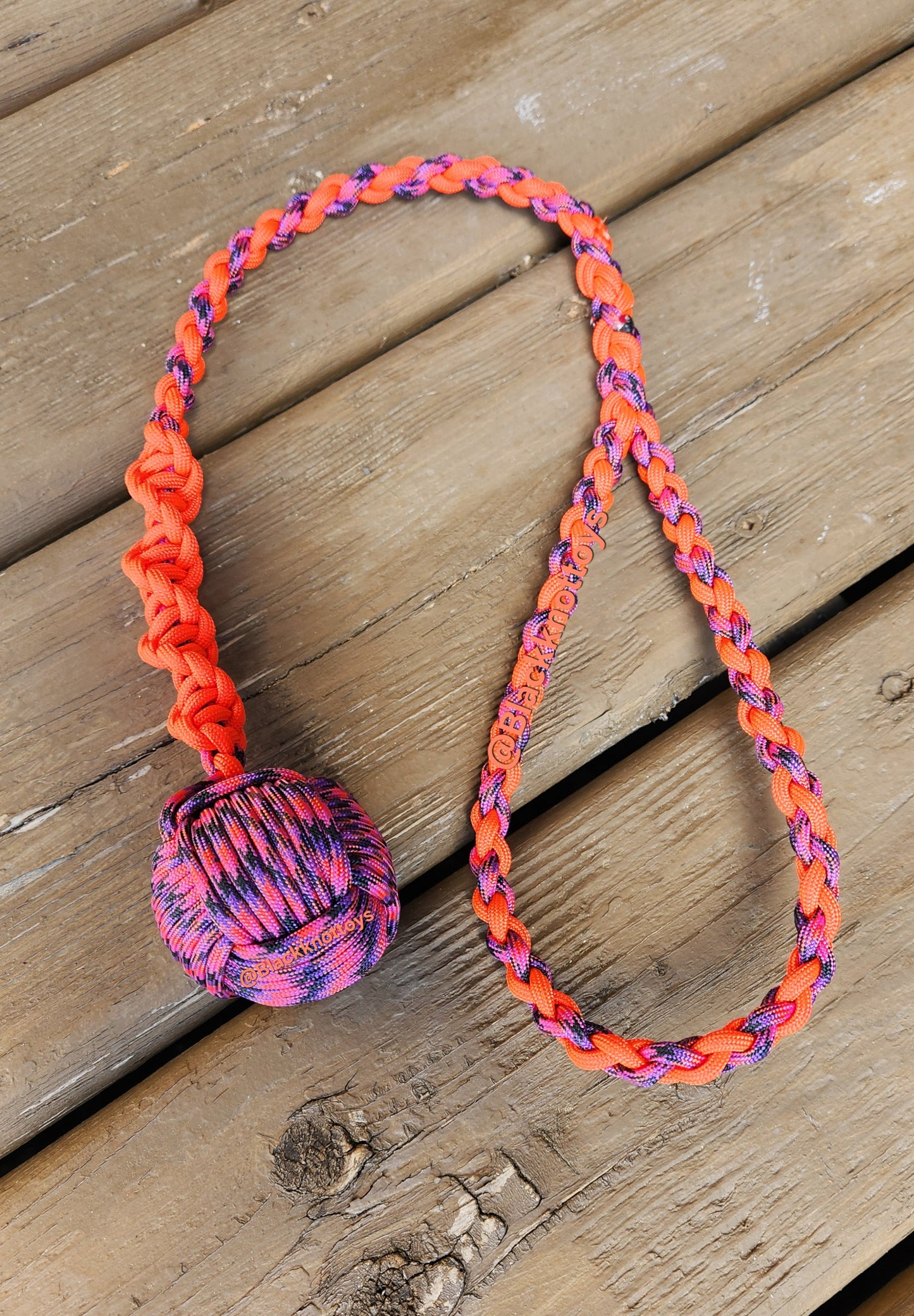 Ball Bruiser - Orange & Purple