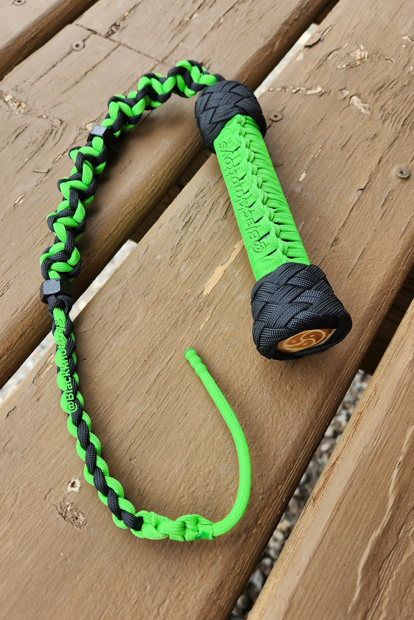 Micro Whip - Green & Black
